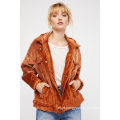 Beautiful and Luxe Suede Trucker Jacket